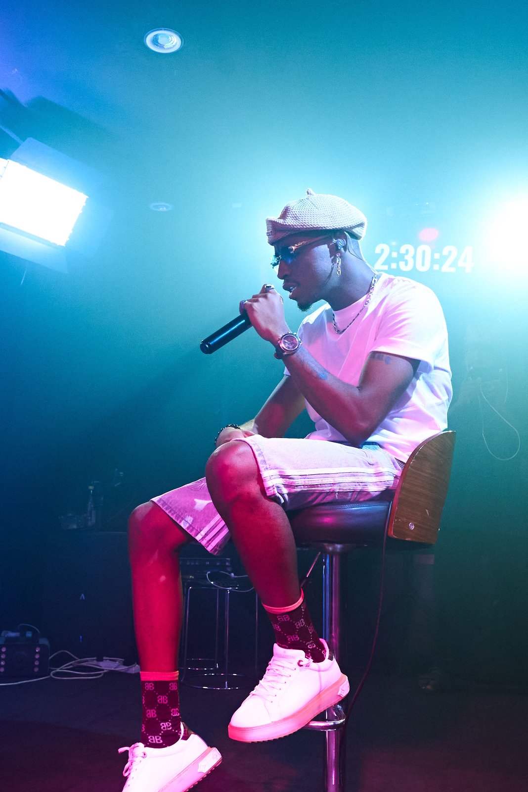 Ta Liebe performing live on stage
